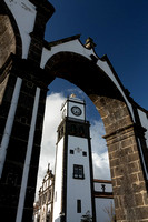 São Miguel - Ponta Delgada, Stadttor und Kirche São Sebastian