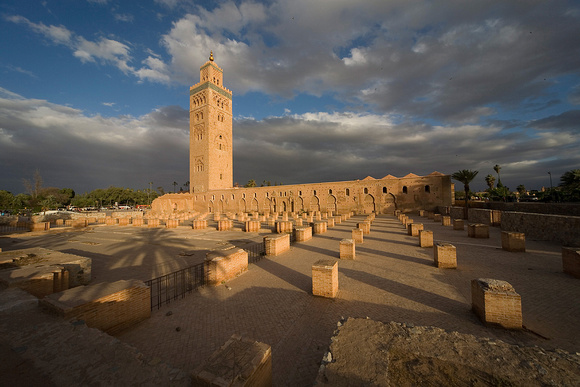 Marrakech, Koutoubia-Moschee /Marrakesh, Koutoubya Mosque