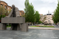 Jerewan, Denkmal für den Stadtarchitekten Alexander Tamanyan