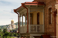 Blick von der Altstadt auf die Sameba - Kathedrale