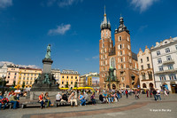 Krakau, Hauptmarkt und Marienkirche