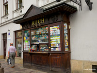 Krakau, "historischer" Kiosk