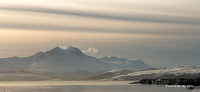 Norwegen, Blick vom Fjellheisen auf Tromsø