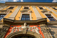 Krakau, Markgrafhaus (Rokokofassade)