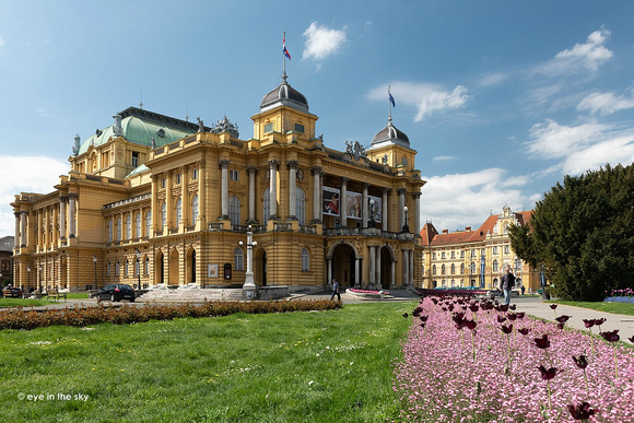 Zagreb - Kroatisches Nationaltheater