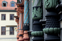 Weimar, Markt: Cranach-Haus (Detail)