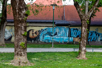 Zagreb - Gulliver-Graffiti