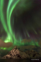 Polarlichter bei Reine, Lofoten