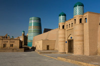 Chiva, Zitadelle Kunya Ark und Minarett Kalta Minor