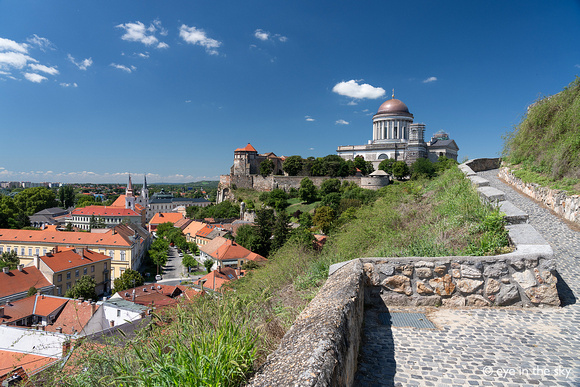 Esztergom - Blick auf Kathedrale und Burg