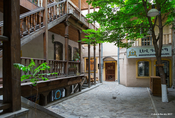 Alter Innenhof in Jerewan