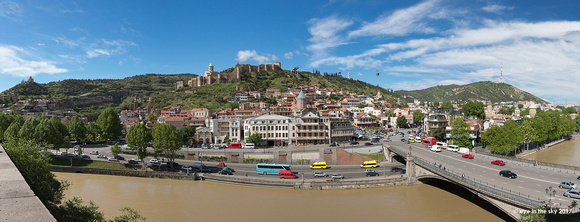 Tblisi (Tiflis), Altstadtpanorama