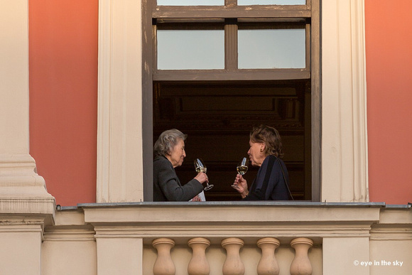 Einstimmung auf ein Konzert im Musikverein