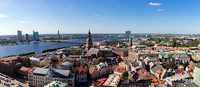 Riga, Lettland - Altstadtpanorama