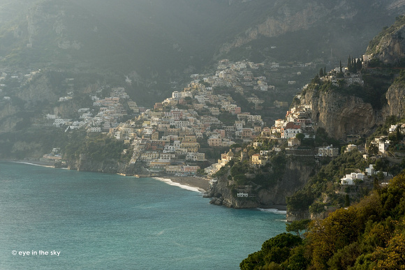 Amalfiküste - Blick auf Positano