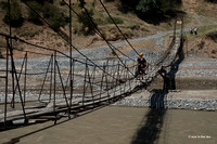 Brücke über den Fluss Kara Unkur