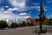 Stettin, Platz der Solidarität mit Blick auf die Philharmonie
