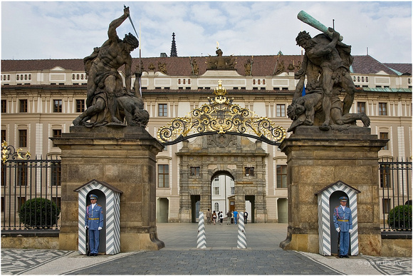 Hradschin, Eingang zur Burg